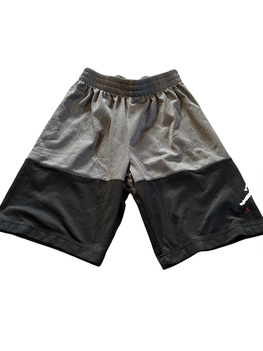 Jordan Black and Red Athletic Mesh Shorts